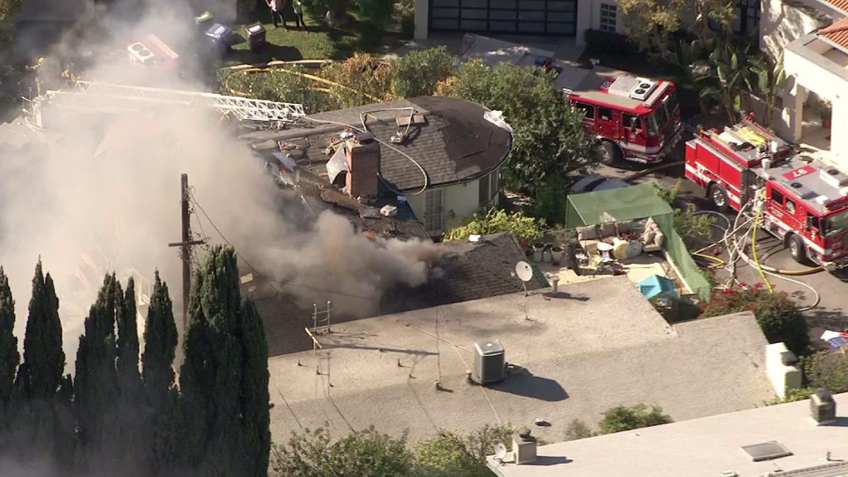 Studio City House Fire Puts an L.A. Neighborhood on Edge